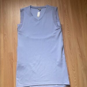 Talbots Light Blue Sleeveless Muscle Tee